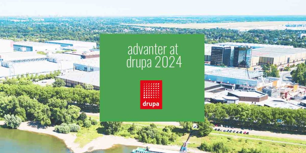 ERP Software advanter at drupa 2024 in Düsseldorf