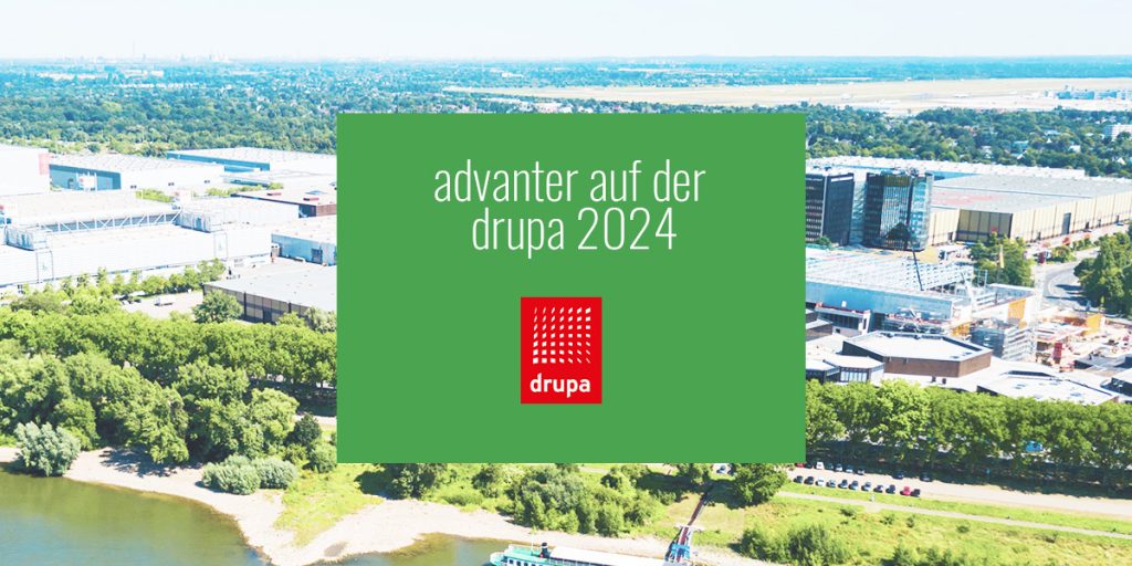 ERP Software advanter auf der drupa 2024 in Düsseldorf