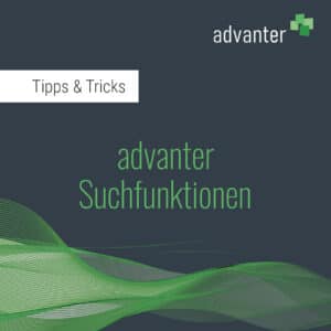advanter Suchfunktionen