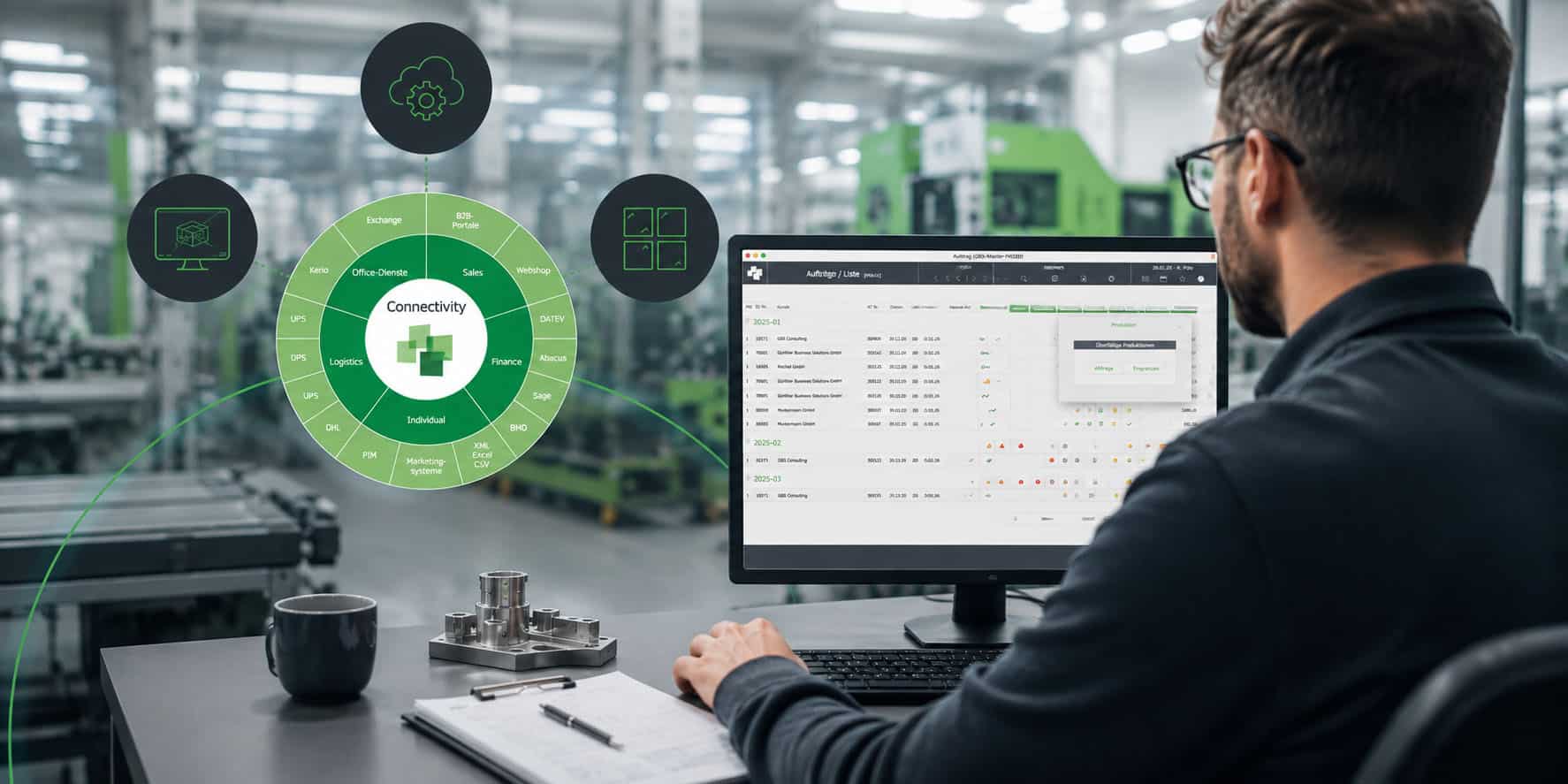 Schnittstellen entscheiden über den ERP-Erfolg im Maschinenbau